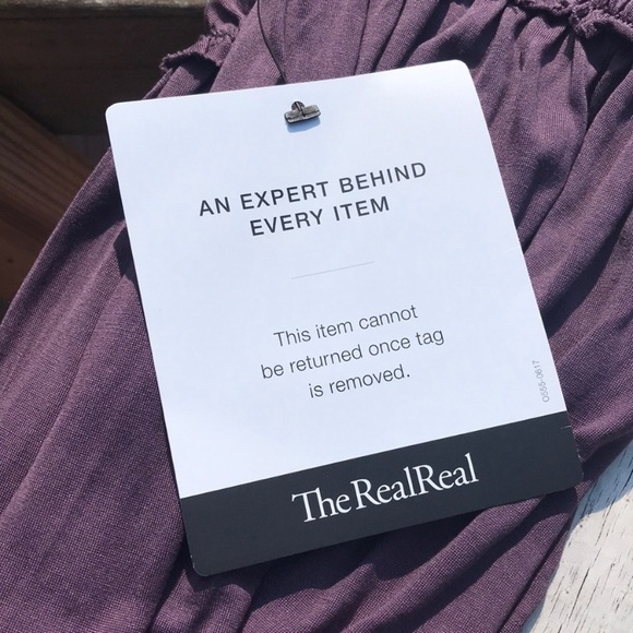 Tory Burch Feldspar Plum Silk Dress Small - Picture 6 of 7